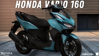 2024 Honda Vario 160 New Colors Scheme Same Great Performance  Price amp Specs Revealed [upl. by Ymot489]