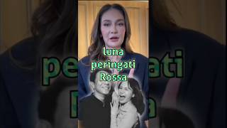 Luna Maya komentari kedekatan Ariel dan Rossa lunamaya arielnoah rossa shorts [upl. by Finn]