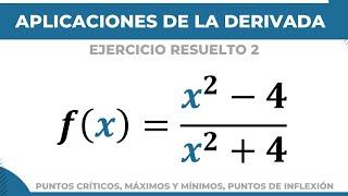 Puntos críticos de una función CrecimientoDecre Máximos minimos Concavidad y Puntos de Inflexión [upl. by Ignatius169]