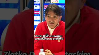 🇭🇷 Zlatko Dalić o ustaskim pozdravima na utakmici Hrvatske⚪🔴 [upl. by Ayouqat786]