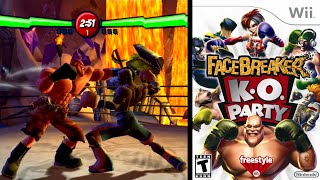 FaceBreaker KO Party  Wii Gameplay [upl. by Sontich]