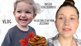 VLOG  Nasza Codzienność  Pierwszy raz z dziećmi w aucie  jedziemy nad Jezioro 👶🏼 🥞🍁 [upl. by Yralam]