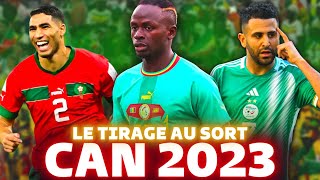 🏆 CAN 2023  Le SENEGAL dans le groupe de la mort  MAROC  RD CONGO  ALGERIE  Burkina Faso [upl. by Eartha]