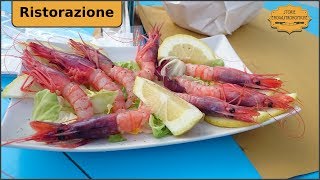 La Lampara a Gallipoli LE pescheria con cucina [upl. by Woolley363]