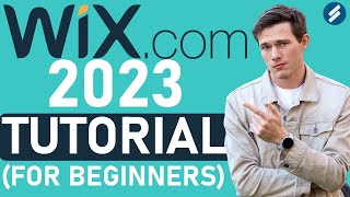 Wix Tutorial 2023Full Tutorial For Beginners  Create A Professional Website [upl. by Reve]