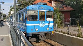 Stockholm Trains Trams and Metro September 2020 [upl. by Neelya]