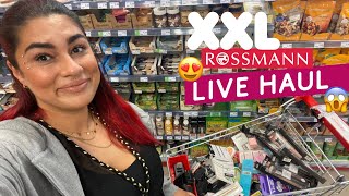 XXL Rossmann Live Haul Teil 2  So viel Geld habe ich noch nie ausgegeben  l Elanhelo [upl. by Abey]