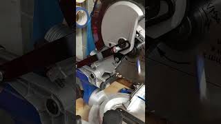 Changing the Blade on a Scheppach Mitre saw [upl. by Viole]