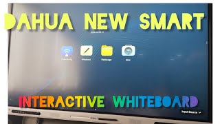 Dahua DeepHub Demostration Video  Best smart board  Interactive panel Demo [upl. by Laurette]