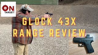 Glock 43X MOS Range Review [upl. by Utham]