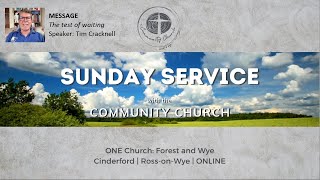 the Community Churches LIVE Service Sunday 28th July 2024 [upl. by Klina]