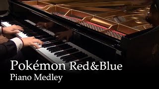 Pokémon Theme  Gotta catch em all  Pokémon Red and Blue medley Piano [upl. by Greenstein280]