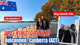 WALKING AROUND BELCONNEN CANBERRA feat Lake Ginninderra  Life in Australia🇦🇺 [upl. by Wolcott]