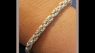 Must Know Monday 11716 Byzantine Chainmaille Bracelet [upl. by Uund468]