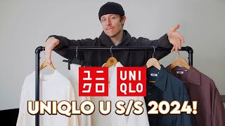 My Favourite Items From The Uniqlo U SpringSummer 2024 Collection [upl. by Enirak]