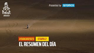 El resumen del Etapa 2 presentado por Aramco  Dakar2023 [upl. by Eyla]