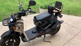 Urban Assault Honda Ruckus Build [upl. by Eecyal306]