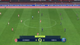 Monaco vs PSG ligue 1  2324 [upl. by Macleod]