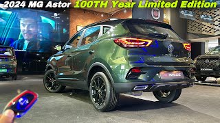 MG Astor 100th Year Limited Edition  New Colour  Features  Price  YD Cars Review [upl. by Zebulon]