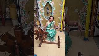 Charkha chalati Hui  sunilpalvlogs Short [upl. by Alahc]