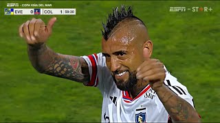 REDEBUT de ARTURO VIDAL en COLO COLO  27012024  El retorno del REY [upl. by Audie134]