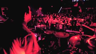 August Burns Red  Back Burner ft Trey Celaya of Invent Animate HD Drum Cam [upl. by Ikram]