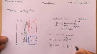 Tertiary winding in transformer  Gate Question Tertiary Winding Transformer Full Concept [upl. by Nnylyma]