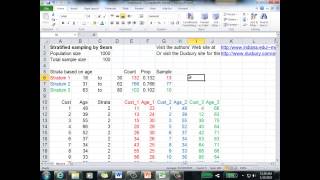 1c  Proportional Stratified Sampling HD [upl. by Oirevas]