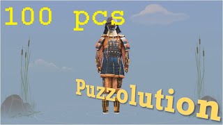 Puzzling Places  Edo Suit of Armor 100 pcs  Oculus QuestMeta QuestPS VR  10 min [upl. by Orsini]