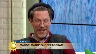 Mandelmanns lever drömlivet quotVi slipper tänka på allt jobbigtquot  Nyhetsmorgon TV4 [upl. by Raycher]