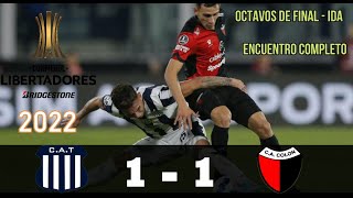 Talleres Vs Colon  Libertadores 2022  Octavos de Final Ida  Partido Completo [upl. by Durston]