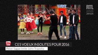 Les vœux insolites pour 2016  RTL  RTL [upl. by Junius95]