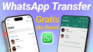 ScaricareTrasferire le chat di WhatsApp da Android a iPhone Nessuna perdita di dati [upl. by Washington]