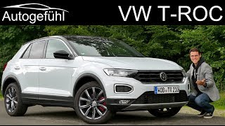 VW TROC Sport FULL REVIEW  the “Golf SUV” Volkswagen TRoc  Autogefühl [upl. by Greenquist143]