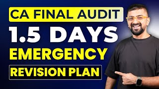 How to prepare for CA Final Audit in 15 Days  ICAI 7 Nov 2024 Exam  Neeraj Arora [upl. by Anastassia]