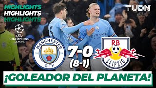 HIGHLIGHTS  Manchester City 7810 RB Leipzig  Champions League 202223  8vos  TUDN [upl. by Vasiliu918]