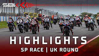 FULL HIGHLIGHTS Superpole Race at Donington Park 🤩  2024 UKWorldSBK 🇬🇧 [upl. by Bartie901]