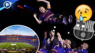 Iniesta a fait ses adieux au Barça  Revue de presse [upl. by Kassie]