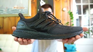 ADIDAS ULTRABOOST 10 DNA quotCARBON BLACKquot SNEAKER REVIEW  WHERE TO BUY FOR UNDER 100 [upl. by Sivatco]