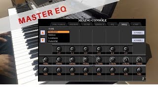 Master EQ Test PSR S970 770 [upl. by Elgar438]