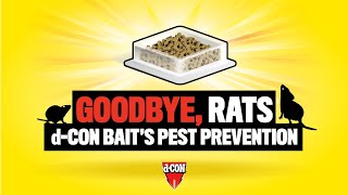 dCON Loose Bait Pellets  Goodbye Rats [upl. by Enitsirc480]