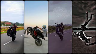 Boys ATTITUDE RIDERs 😎 PRO RIDErS ❌ HEAVY STUNTs⭕ STUNTS RIDERS🖤KTM🧡R15💜NS200❤️DUKE [upl. by Fabrianna313]