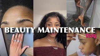 Beauty Maintenance Do It Myself At Home Facials Shaving Nails Laminating Eyebrows Rxly Cadeen [upl. by Grider776]