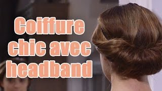 Astuce Coiffures comment se coiffer avec un accessoire [upl. by Gualterio]