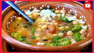 SOPA DE GARBANZO  SOPA DE GARBANZO ALA MEXICANA [upl. by Thessa]