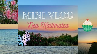 Exploring Nea Kallikratia  Mini vlog Greek Coastal Escape  2023 [upl. by Hanas]