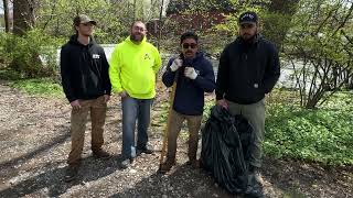 Cranford Rahway River Clean Up 2024 [upl. by Cassondra]