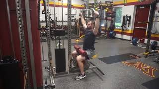 Lat Pulldown AD Isometric yeilding Fast Twitch Method  Fiber Density Super Method [upl. by Anihcak757]