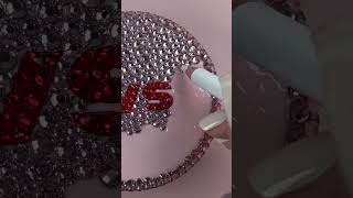 bedazzling my makeup part 1 one size setting powder 🎀✨  StinkyCrafts [upl. by Wilbur]