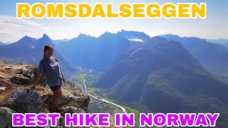 ROMSDALSEGGEN  Best Hike in Norway [upl. by Kralc553]